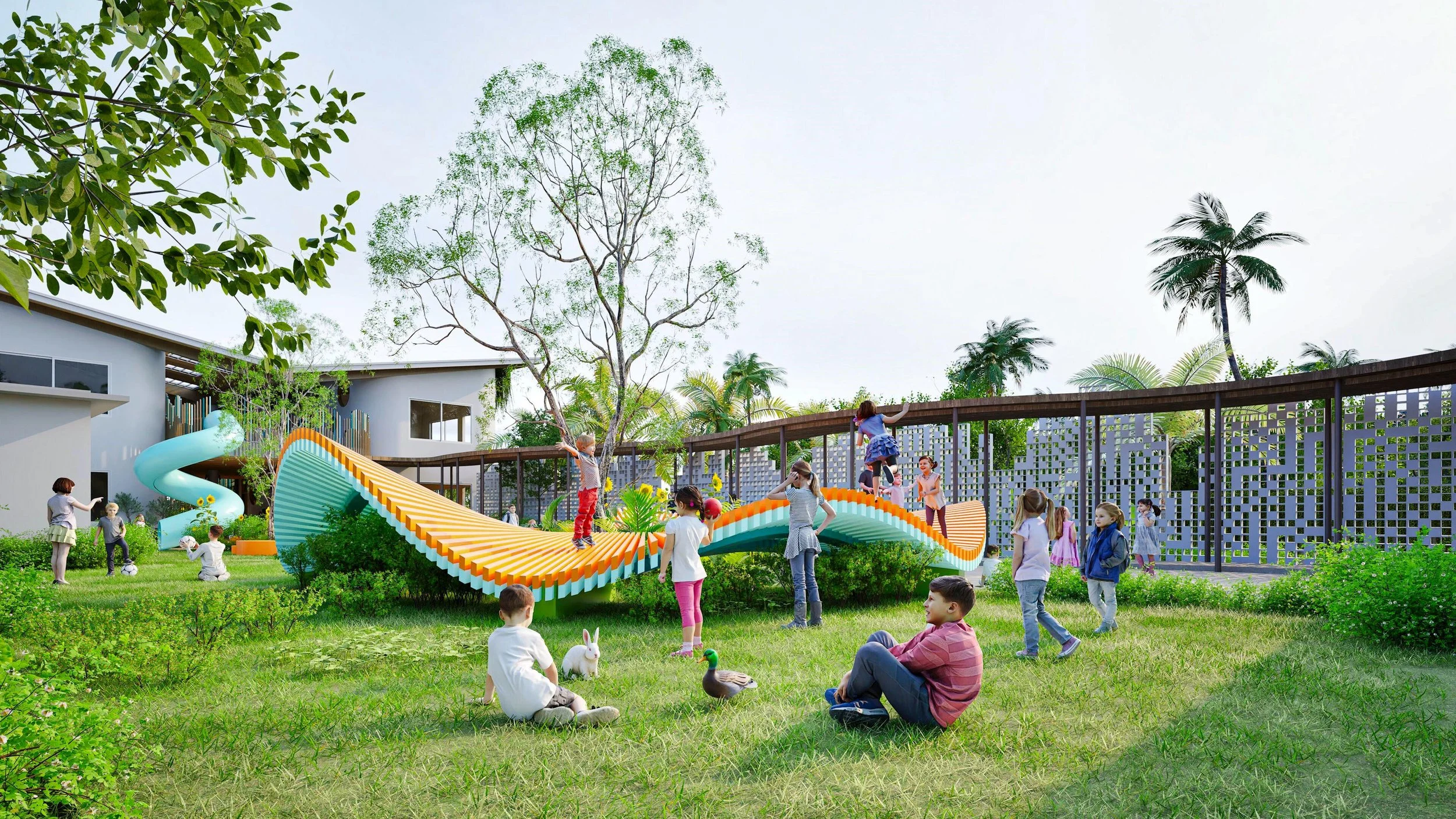 Project — playground lawn